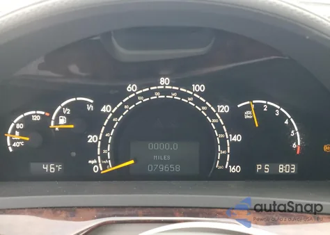 2004 Mercedes-Benz S 600 из США, поврежденный, VIN WDBNG76J24A430122